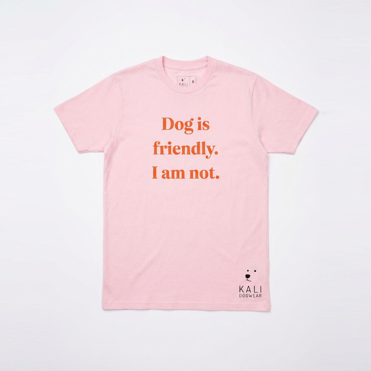 "Dog is friendly, I am not" T-shirt