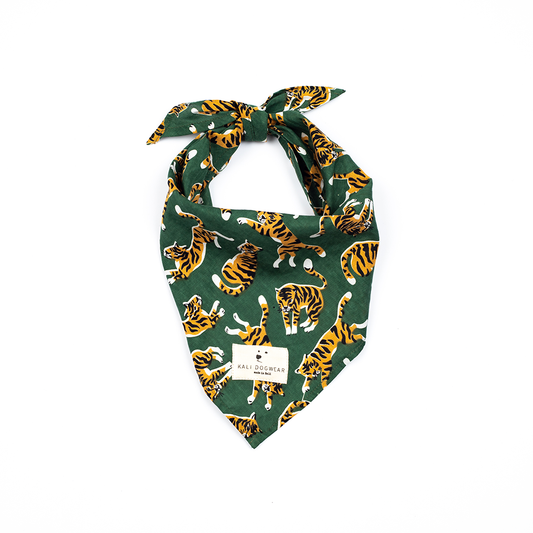 Bandana "Grüner Tiger"