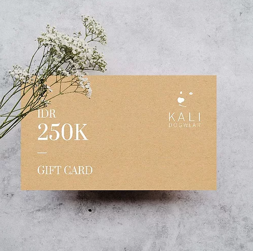 Geschenkkarte physisch